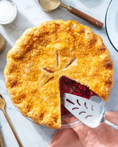 Tarte aux framboises