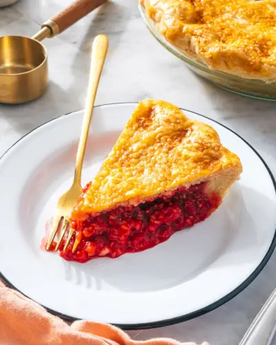 Tarte aux framboises