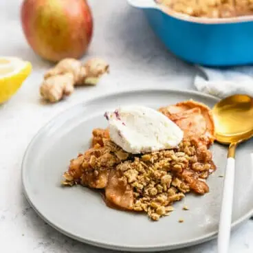 Strawberry Crumble