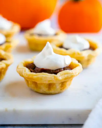 Mini torta di zucca
