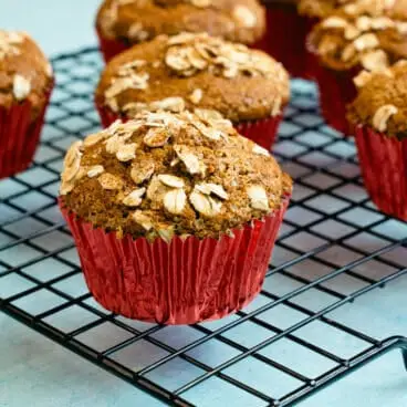 Muffins à la compote de pommes