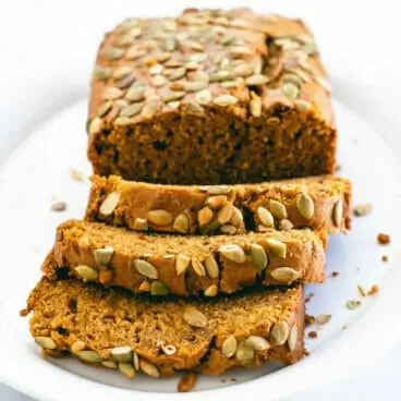 Veganský dýňový chléb
