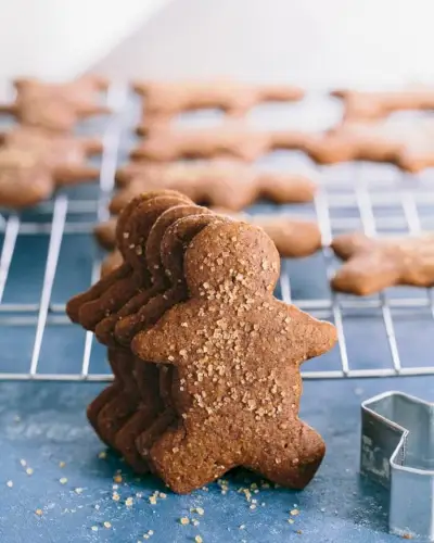 Biscoitos de gengibre macios | Receita de biscoito de gengibre