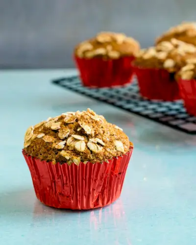 Muffins à la compote de pommes