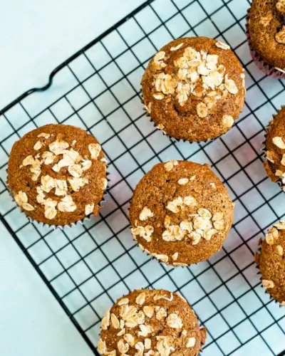 Muffins à la compote de pommes