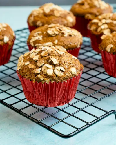 Muffins à la compote de pommes