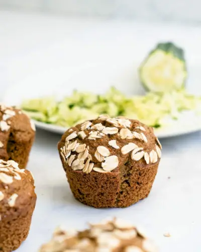 Muffins santé aux courgettes
