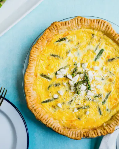 Schritt 3: Backen Sie die Quiche.