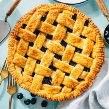 Blaubeerkuchen