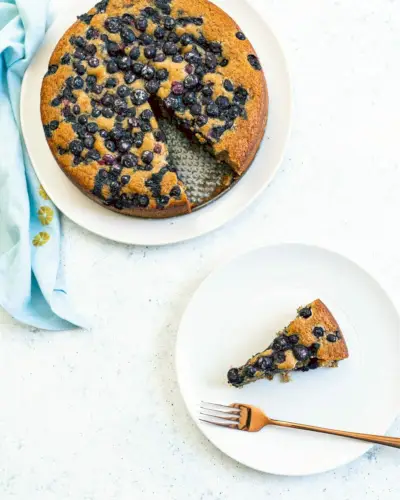 Blaubeerkuchen