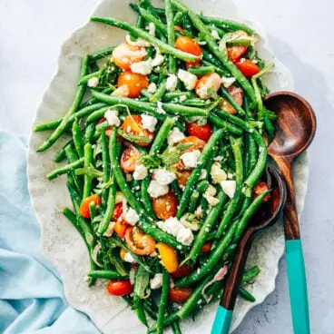 Grüner Bohnensalat