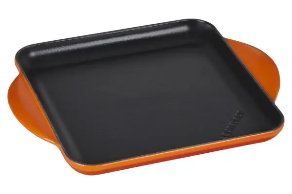 Plancha Cuadrada de Hierro Fundido Esmaltado Le Creuset