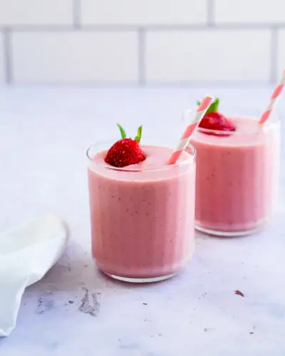 Jahodové smoothie