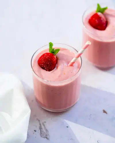 Recept na jahodové smoothie
