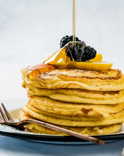 Crêpes au citron et à la ricotta