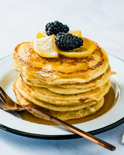 Crêpes au citron et à la ricotta
