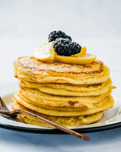 Crêpes au citron et à la ricotta