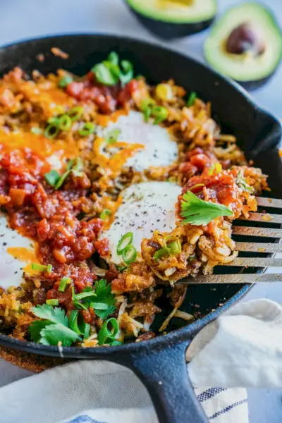 Ricetta della padella per la colazione