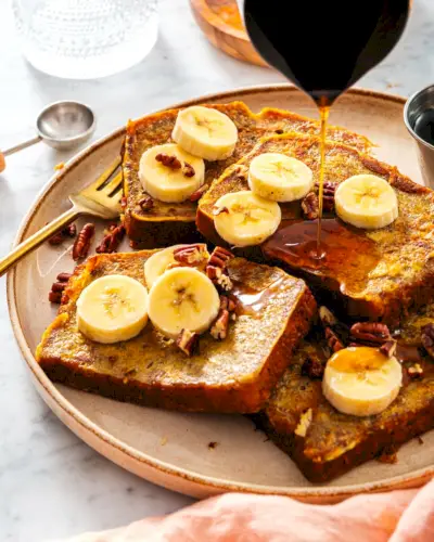 Francúzsky toast s banánovým chlebom