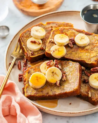 Francúzsky toast s banánovým chlebom