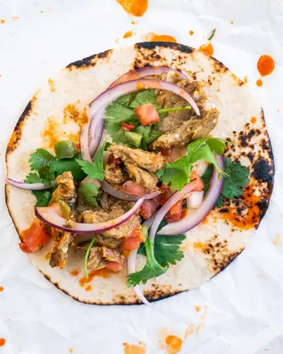 Recette de tacos aux œufs