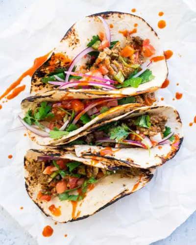 Tacos aux œufs
