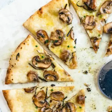 Pizza aux truffes