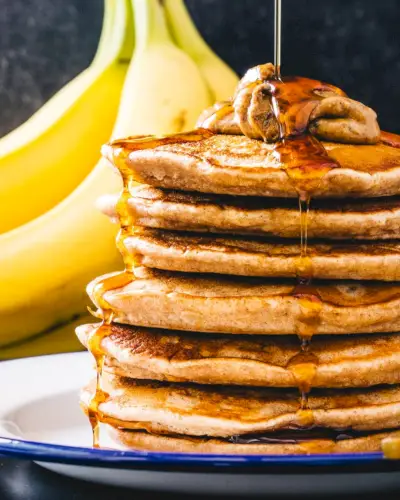 Crêpes végétaliennes à la banane