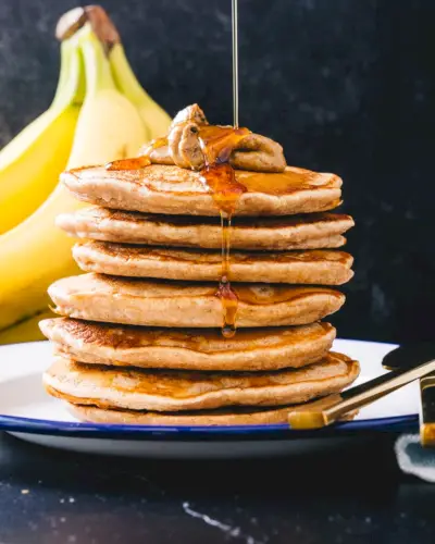 Crêpes végétaliennes à la banane