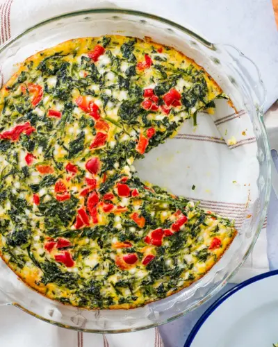 Quiche senza crosta