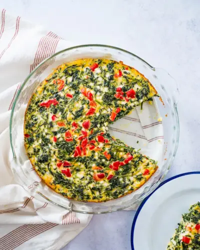 Quiche senza crosta