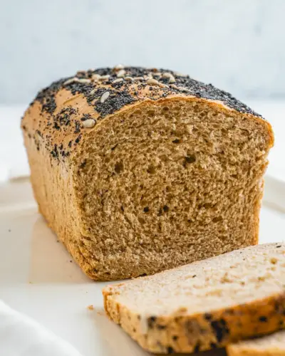 Pão integral caseiro