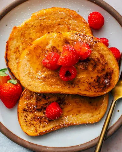 Recette de pain perdu végétalien
