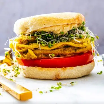 Sandwich-déjeuner végétalien