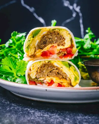 Recette de burrito pour le petit-déjeuner