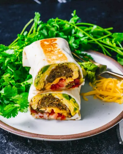 Burrito du petit-déjeuner