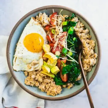Recettes salées à l'avoine
