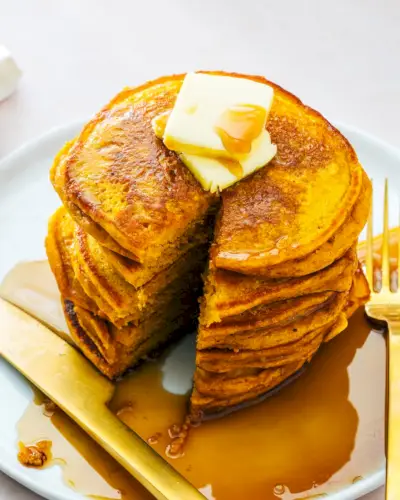 かぼちゃのパンケーキ レシピ
