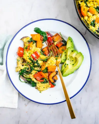 Légumes pour le petit déjeuner