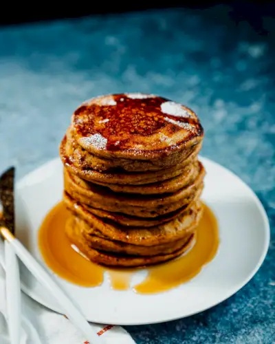 Crêpes à la compote de pommes