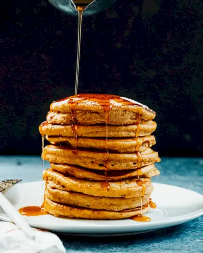 Crêpes à la compote de pommes