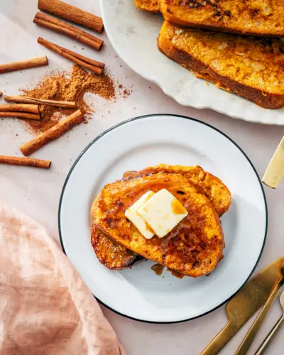 Francouzský toast z dýně