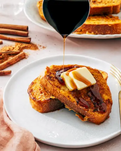 Francouzský toast z dýně