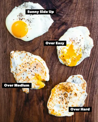 Comment cuisiner sur des œufs moyens