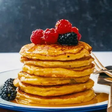 Crêpes au fromage cottage
