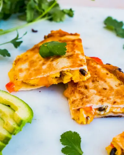 Quesadillas pour le petit-déjeuner