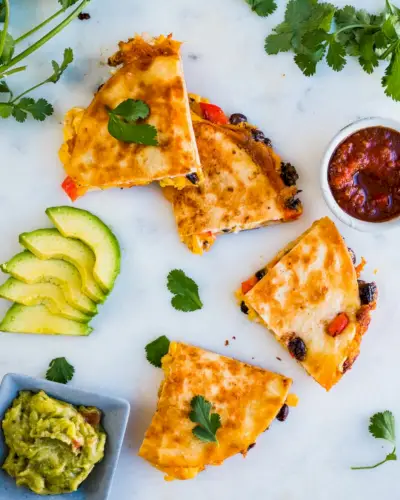 Quesadillas pour le petit-déjeuner