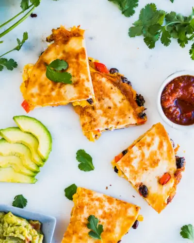 Quesadillas pour le petit-déjeuner