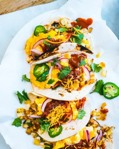Tacos pour le petit-déjeuner
