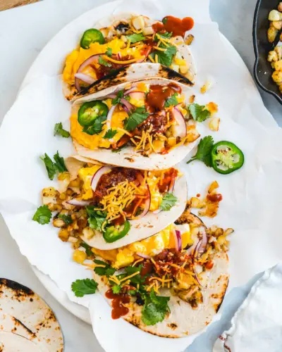 Tacos pour le petit-déjeuner